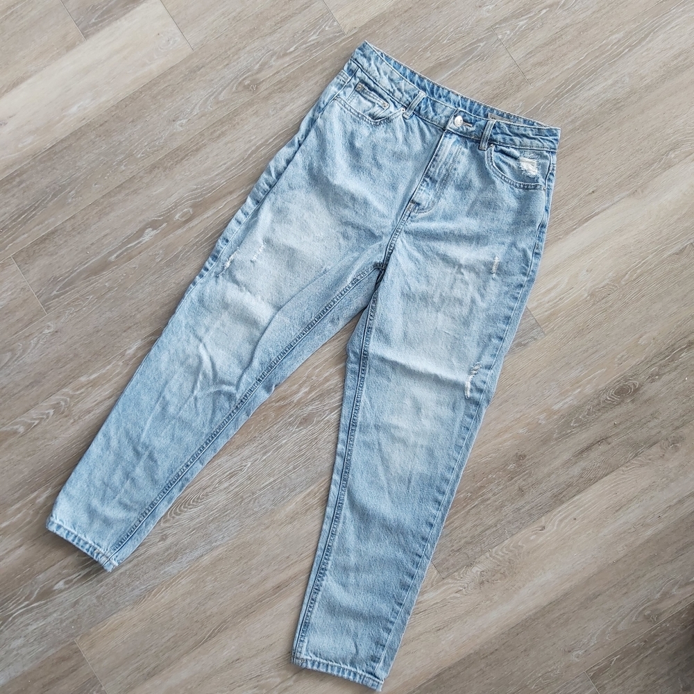Vero Moda high waisted straight leg jeans